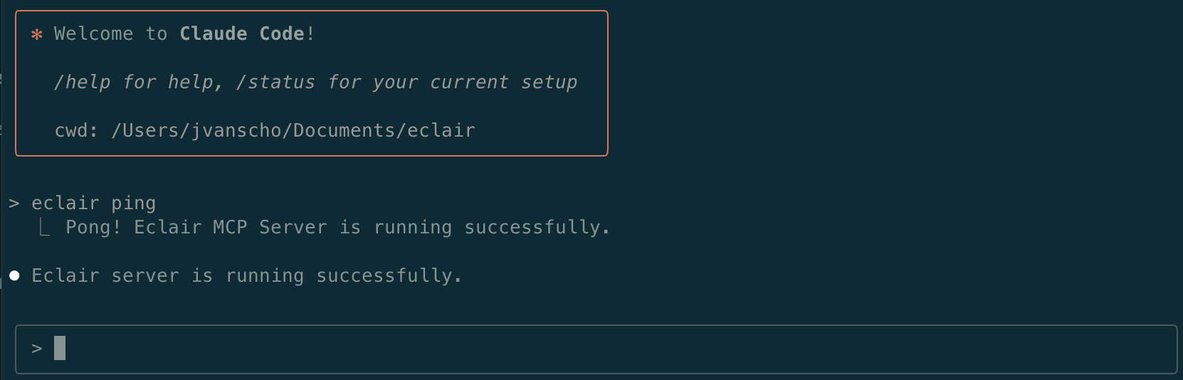 Claude Code Interface