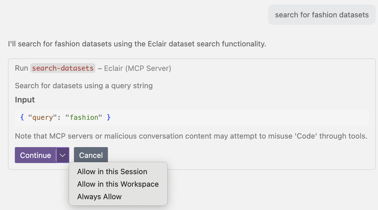 Dataset Search